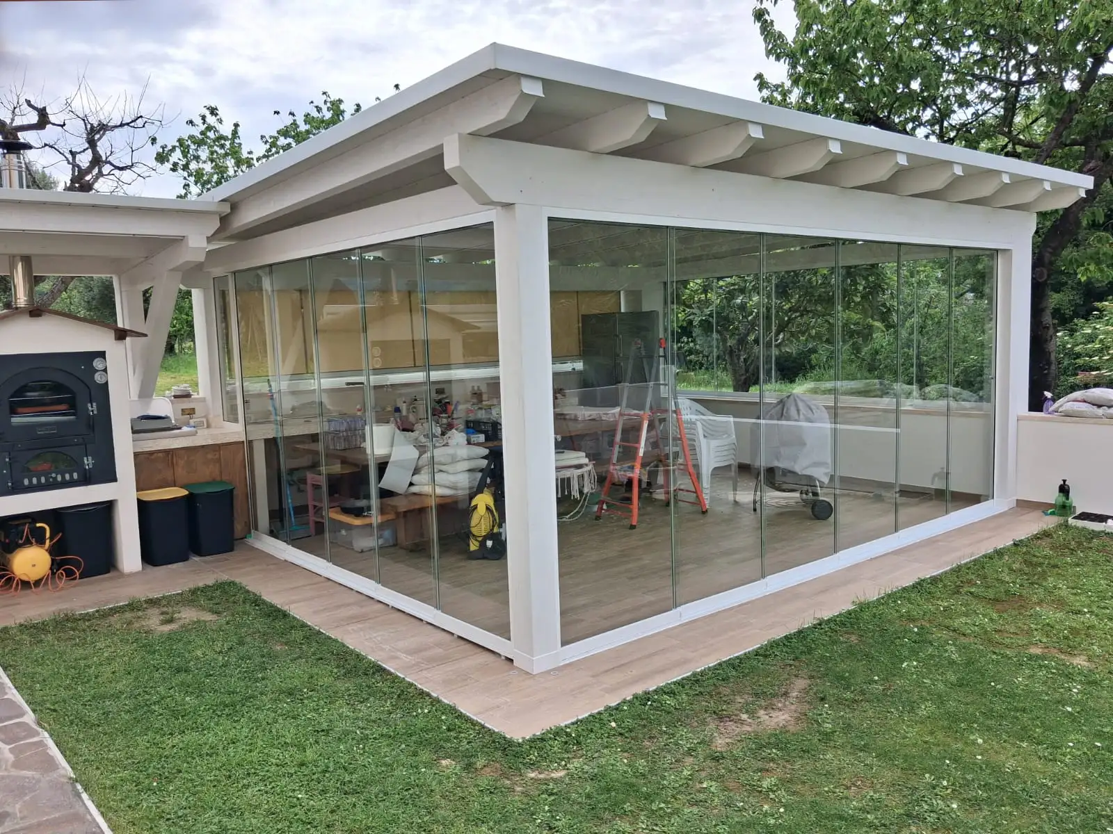 Vetrate e gazebo a san banedetto del tronto - maison di giacomo